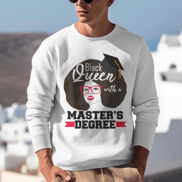 Queen Masters Degree Graduation Social Work MSW MPH Unisex Sweatshirt