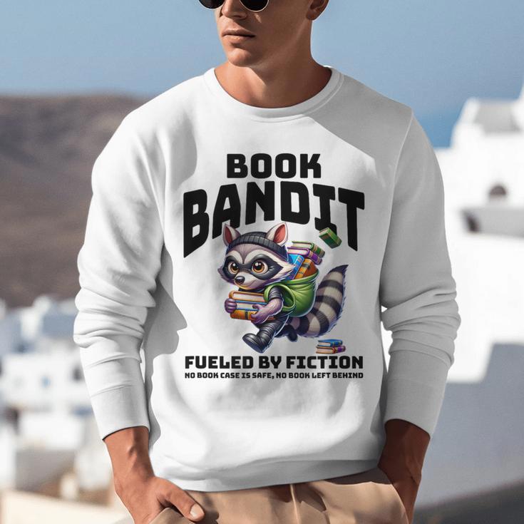 Racoon-Bookworm-Book Bandit-Fueled By Fiction Unisex Sweatshirt Racoon-Bookworm-Book Bandit-Fueled By Fiction Unisex Sweatshirt