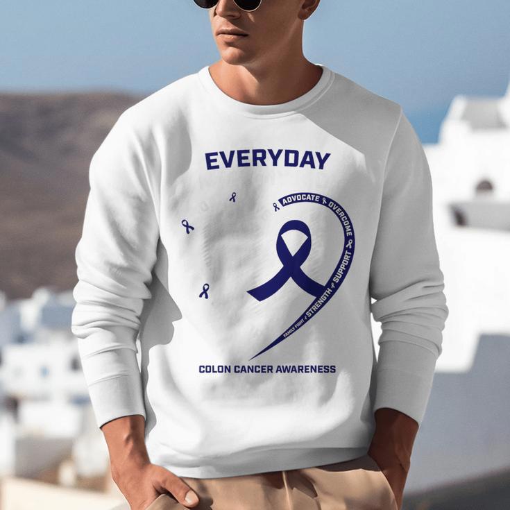Remembrance Loving Memory Shirts Mom Colon Cancer Awareness Unisex Sweatshirt