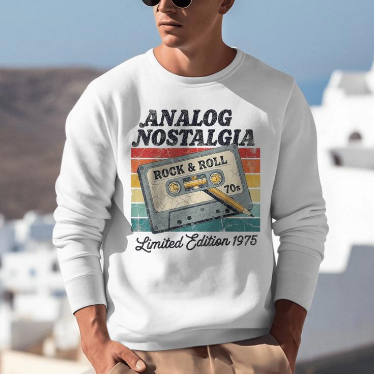Retro Cassette Case 70s Vintage Music Analog Nostalgia Unisex Sweatshirt Retro Cassette Case 70s Vintage Music Analog Nostalgia Unisex Sweatshirt