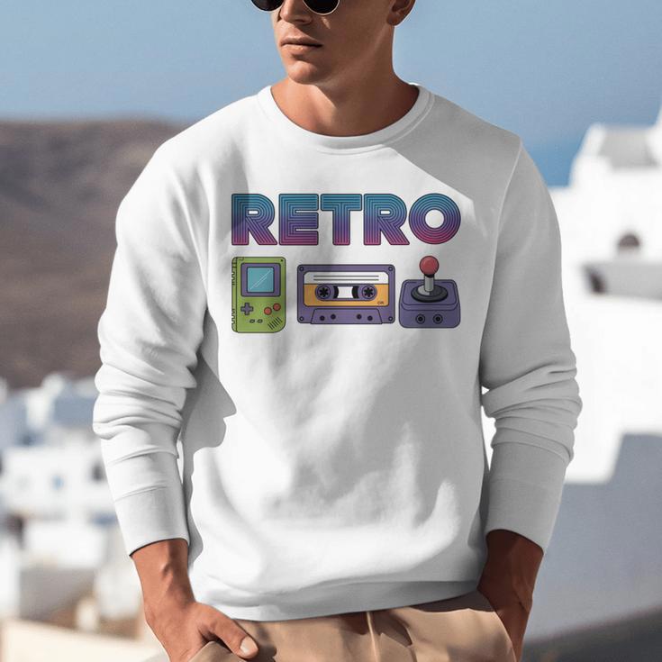Retro Gaming Nostalgia Tee Perfect For 90s Lovers Unisex Sweatshirt