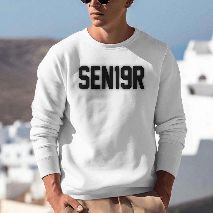 SEN19R Senior 2019 High School Graduation Party T-Shirt Unisex Sweatshirt