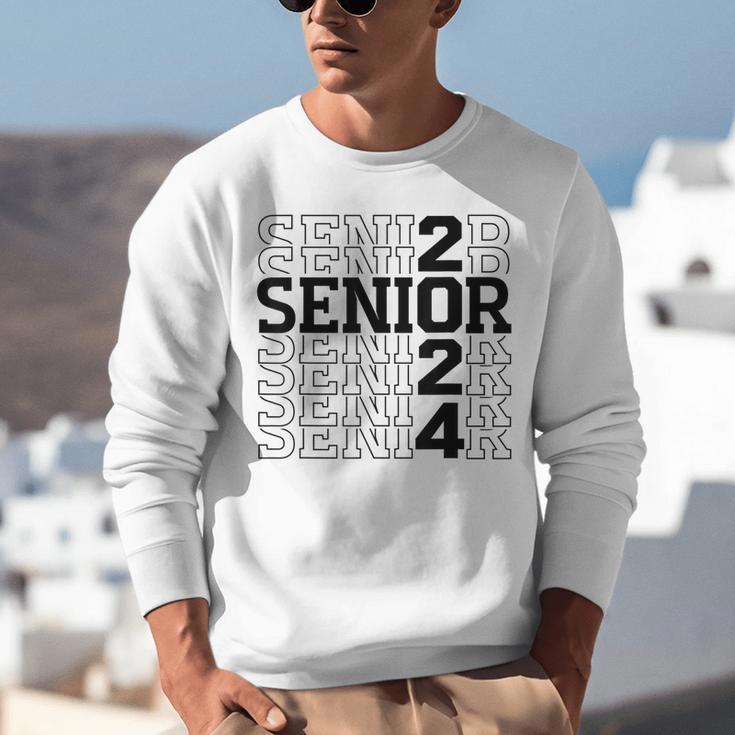 Senior 2024 Class Of 2024 Graduation 2024 Women Boy Girl Unisex Sweatshirt