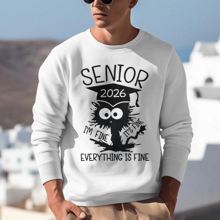 Senior 2026 High School College Graduation Year Class Of 26 Unisex Sweatshirt