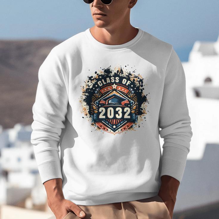 Senior 2032 Class Of 2032 Seniors Graduation 2032 Senior 32 Unisex Sweatshirt
