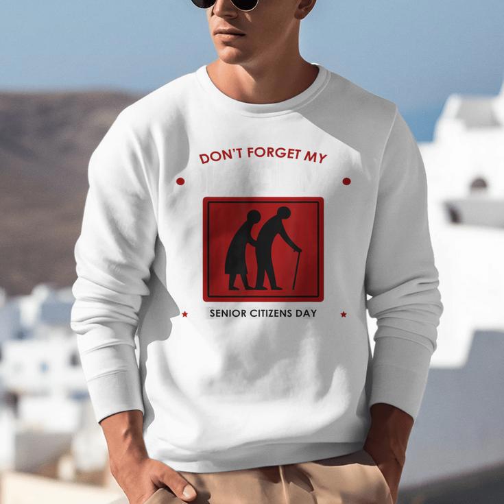 SENIOR CITIZENS DAY Don't Forget My DISCOUNT Graduation Day Unisex Sweatshirt