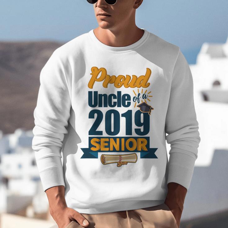 Senior Class Of 2019 Tshirt Graduation School Students Uncle Unisex Sweatshirt