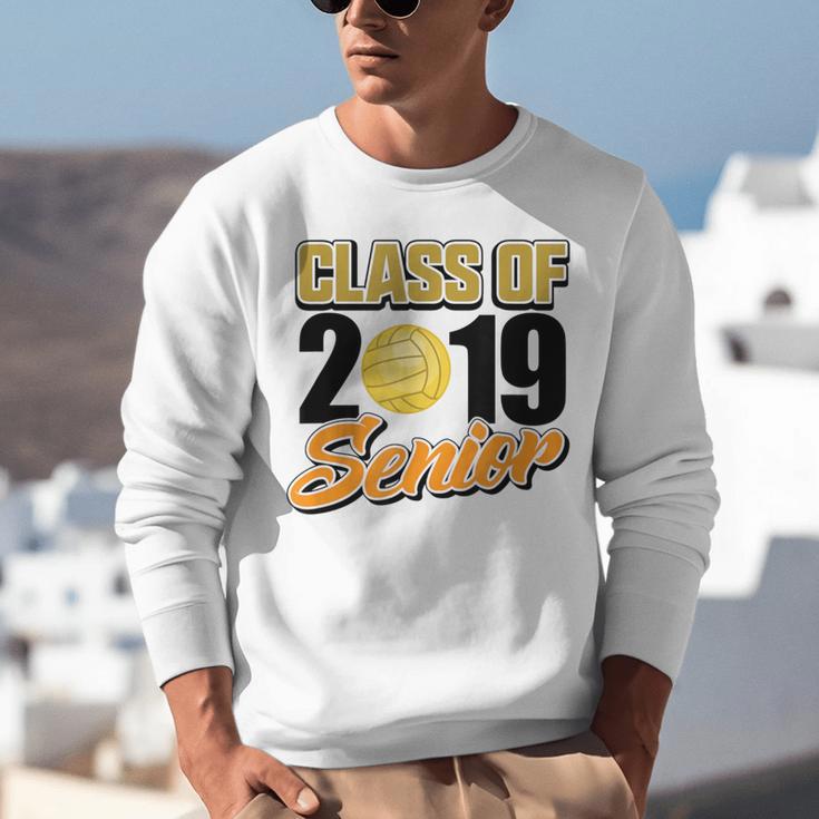 Senior Class Of 2019 Tshirt Graduation School Volleyball Unisex Sweatshirt