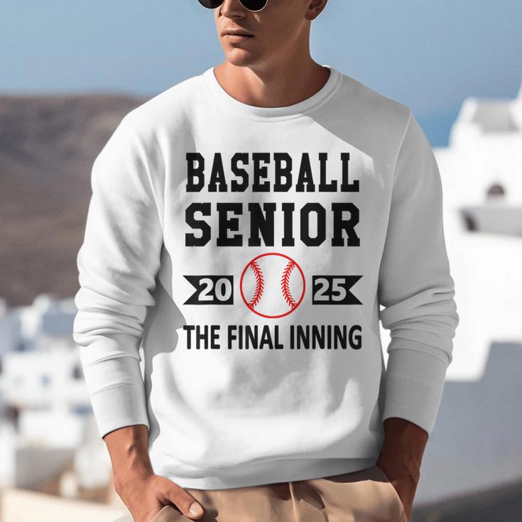 Senior Class Of 2025 Baseball Senior Night Graduation Party Unisex Sweatshirt