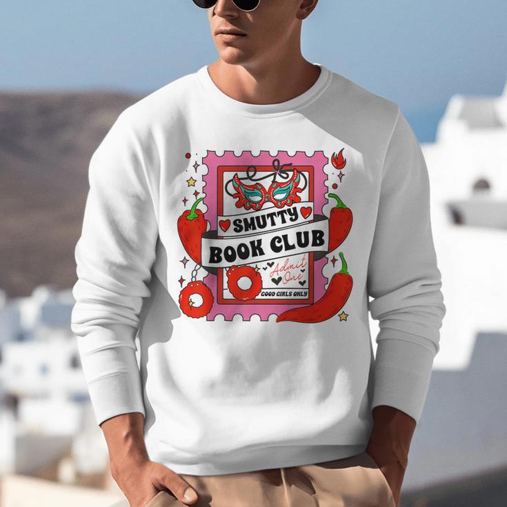 Smut Reader Smutty Vibes Spicy Romance Smutty Book Club Unisex Sweatshirt Smut Reader Smutty Vibes Spicy Romance Smutty Book Club Unisex Sweatshirt