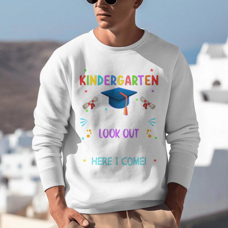 So Long Kindergarten Graduation Look Out 1st Grade 2025 Kids Premium Tri-Blend Unisex Sweatshirt