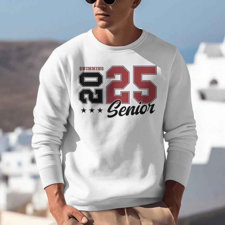 Swimming Senior Night Swimming Senior 2025 Graduation 59 Unisex Sweatshirt