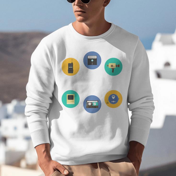 Throwback Thursday Never Forget Nostalgia 80's Retro Premium Tri-Blend T-Shirt Unisex Sweatshirt