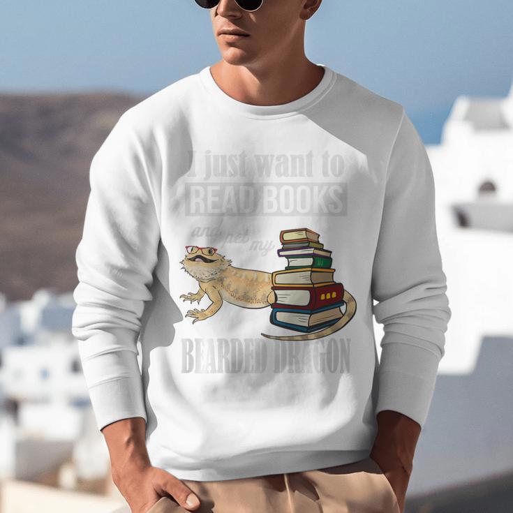 Tiny Dinosaur Read Books & Pet My Bearded Dragon Lover Premium Tri-Blend Unisex Sweatshirt Tiny Dinosaur Read Books & Pet My Bearded Dragon Lover Premium Tri-Blend Unisex Sweatshirt