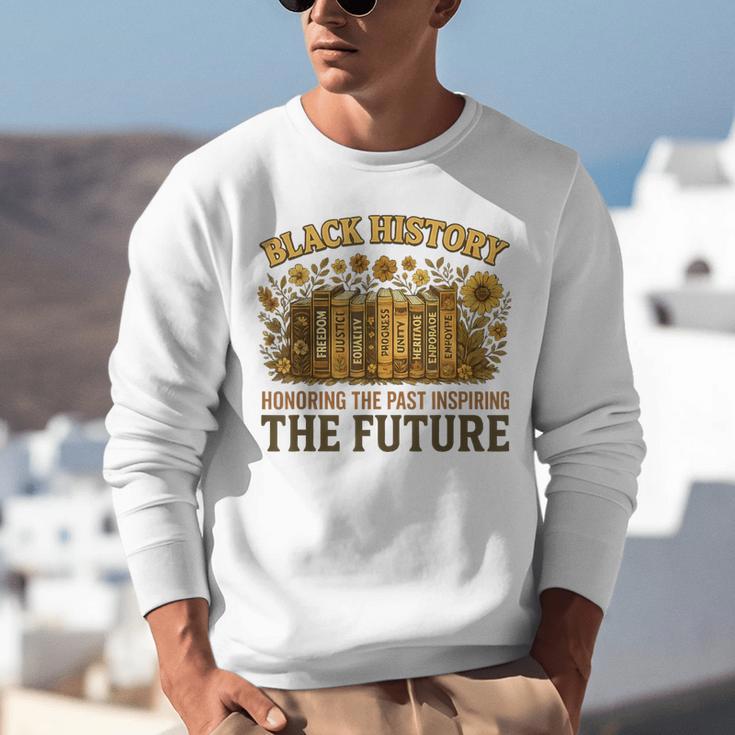 History Honoring Past Inspiring The Future Book Unisex Sweatshirt