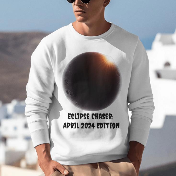 Total Solar Eclipse April 2024 Sky Watcher Memory Unisex Sweatshirt