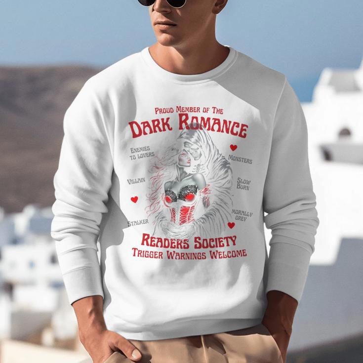 Trigger Warning Book Lover Dark Romance Smut Reader Unisex Sweatshirt Trigger Warning Book Lover Dark Romance Smut Reader Unisex Sweatshirt