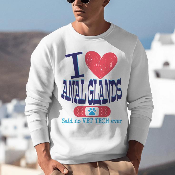 Vet Tech I Love Veterinary Technician Graduation Unisex Sweatshirt