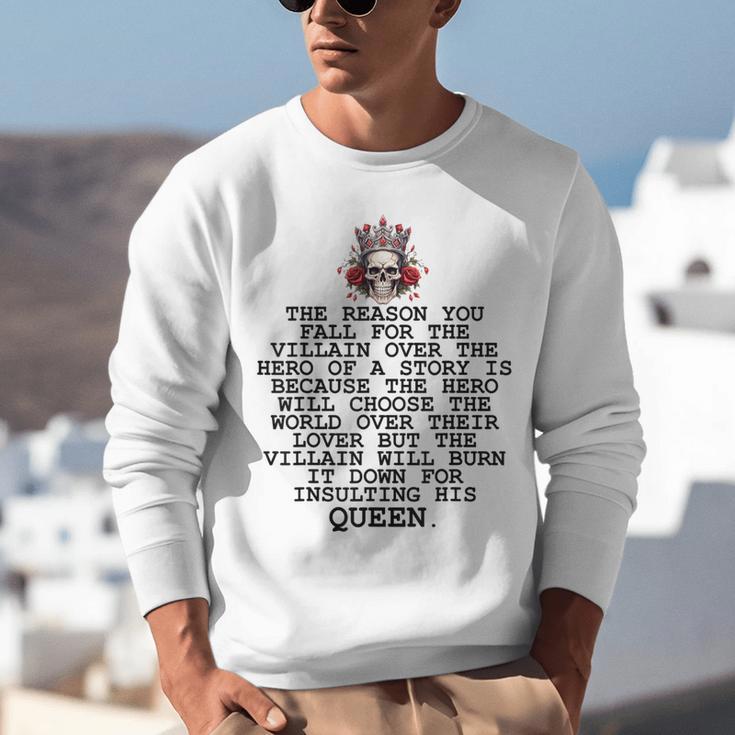 In My Villain Era Dark Romance Smutty Books Lovers Smut Book Unisex Sweatshirt In My Villain Era Dark Romance Smutty Books Lovers Smut Book Unisex Sweatshirt