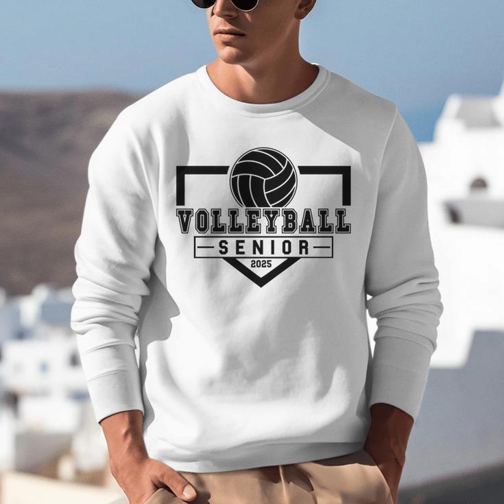Volleyball Senior Night Volleyball Senior 2025 Graduation 30 Unisex Sweatshirt