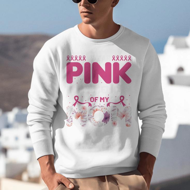 I Wear Pink In My Memory Of My Mom Support For Mom Grandma Unisex Sweatshirt I Wear Pink In My Memory Of My Mom Support For Mom Grandma Unisex Sweatshirt