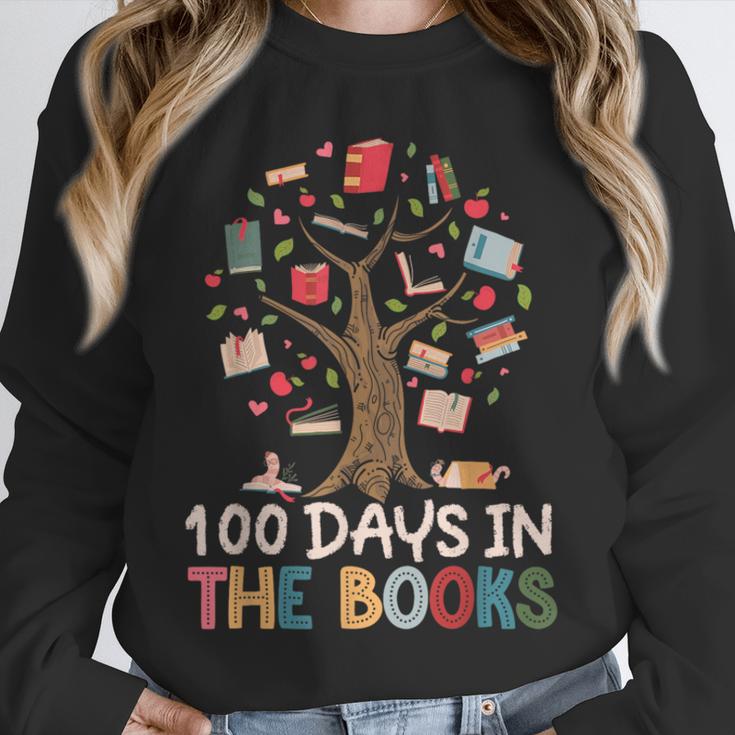 100 Days In The Books Reading Teacher Cute Book Lover Unisex Sweatshirt 100 Days In The Books Reading Teacher Cute Book Lover Unisex Sweatshirt