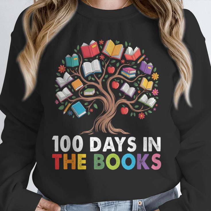100 Days In The Books Reading Teachers Librarians School Unisex Sweatshirt 100 Days In The Books Reading Teachers Librarians School Unisex Sweatshirt