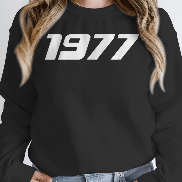 1977 Printed For 70's Birthdays Events Graduations T-Shirt Unisex Sweatshirt