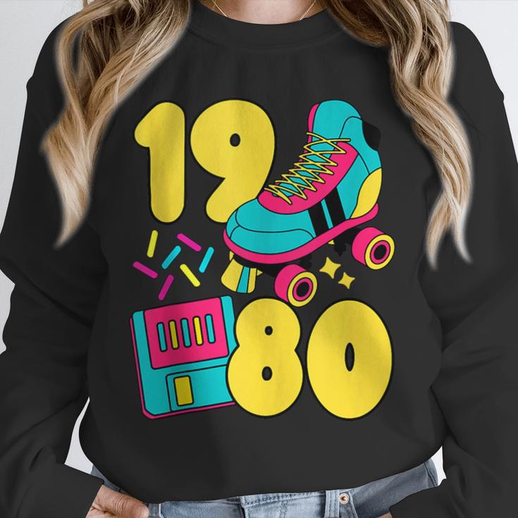 1980 Retro Raised In The 80s Old School Nostalgia Vibes Unisex Sweatshirt