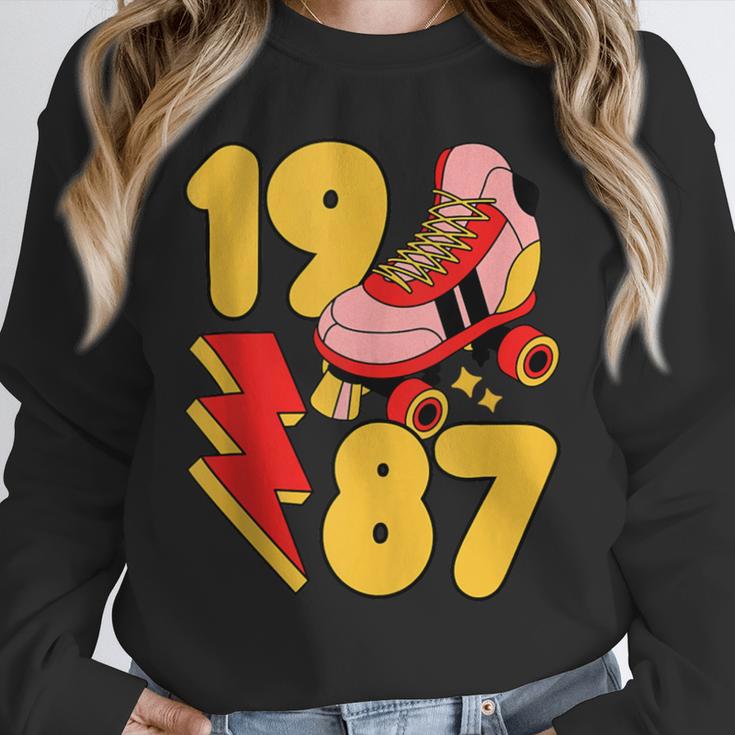 1987 Retro Roller Skate Vintage 80s Nostalgia Collector Unisex Sweatshirt 1987 Retro Roller Skate Vintage 80s Nostalgia Collector Unisex Sweatshirt