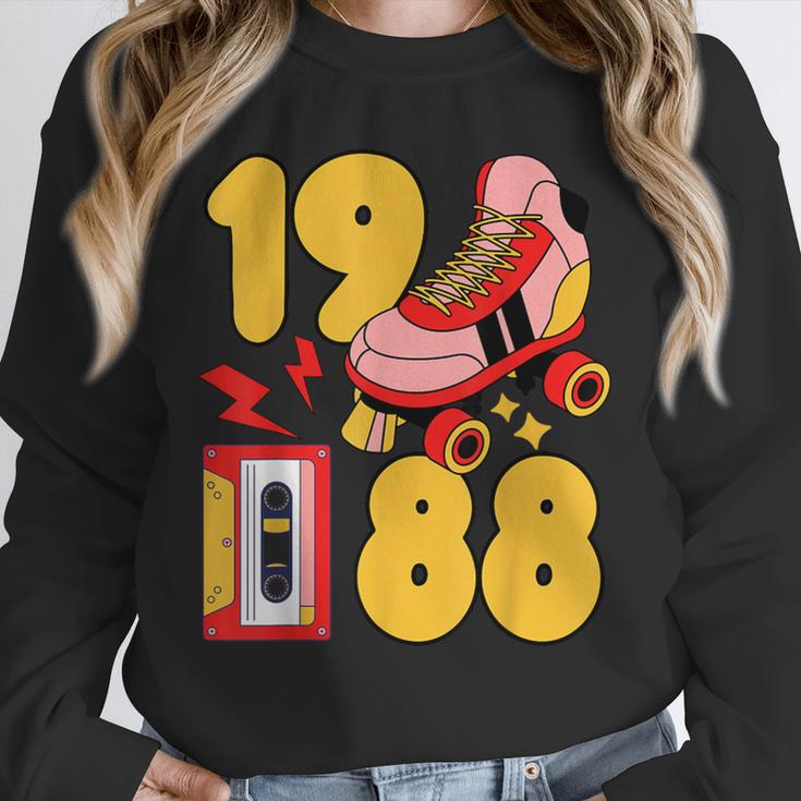1988 Retro Raised On 80s Music Old School Nostalgia Punk Unisex Sweatshirt