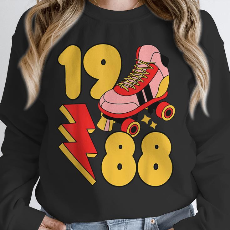 1988 Retro Roller Skate Vintage 80s Nostalgia Collector Unisex Sweatshirt