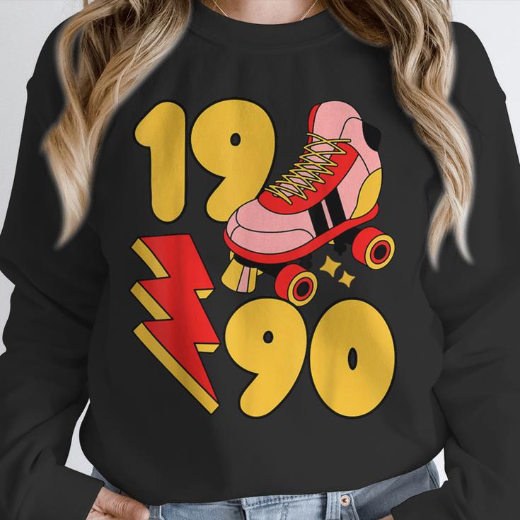 1990 Retro Roller Skate Vintage 90s Nostalgia Collector Unisex Sweatshirt 1990 Retro Roller Skate Vintage 90s Nostalgia Collector Unisex Sweatshirt