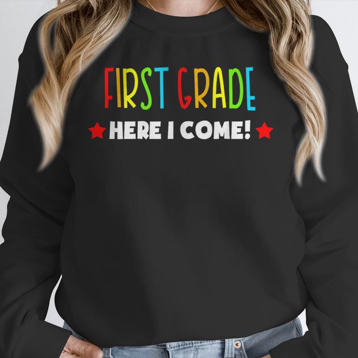 1st Grade Here I Come Kids Kindergarten Graduation Shirt Unisex Sweatshirt