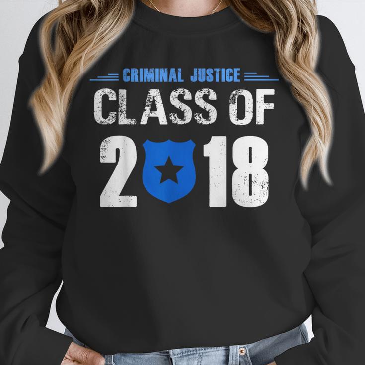 2018 Criminal Justice Graduation Shirt Criminal Justice Unisex Sweatshirt