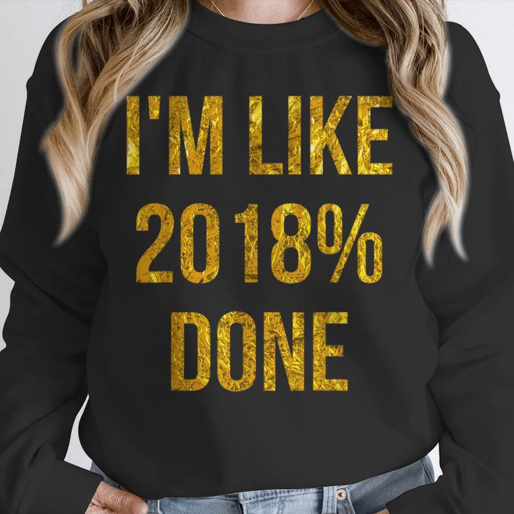 2018 Done High School Senior Graduation New Years Eve Shirt Unisex Sweatshirt