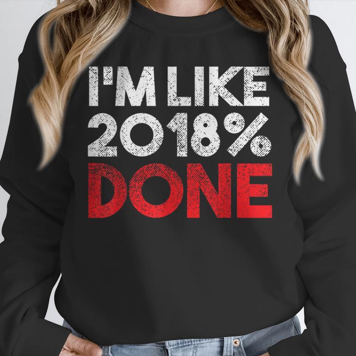 2018 Percent Done Senior Graduation Shirt Unisex Sweatshirt