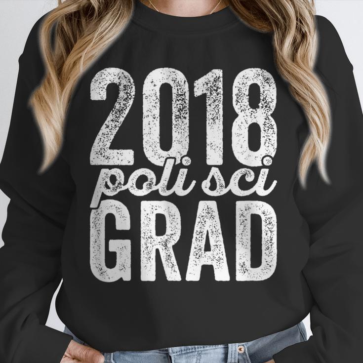 2018 Political Science Graduation Graduate Degree Unisex Sweatshirt