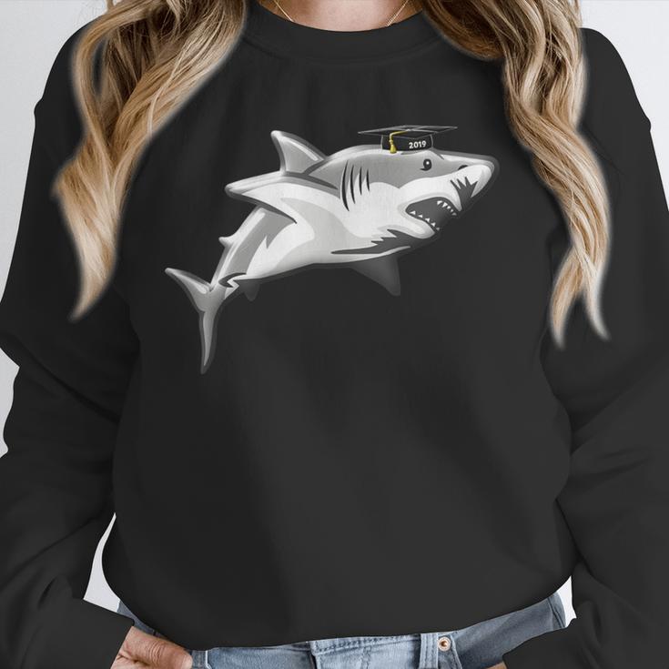 2019 Graduation SharkShirt High School College Grad Unisex Sweatshirt
