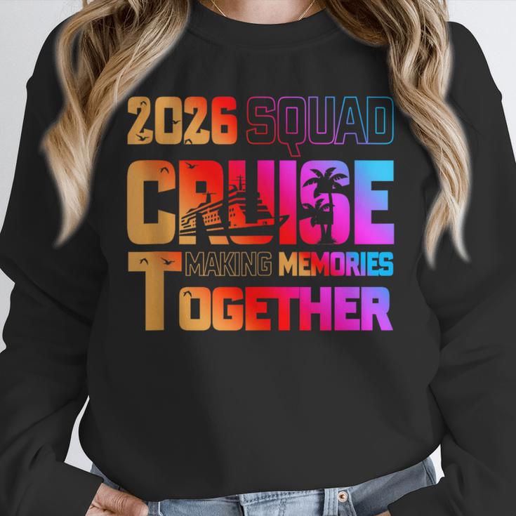 2026 Cruise Squad Making Memory Together Family Vacation Unisex Sweatshirt