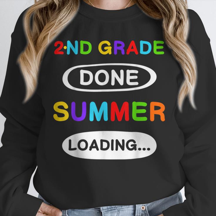 2nd Grade Graduation Shirt 2nd Grade Done Summer Loading Unisex Sweatshirt