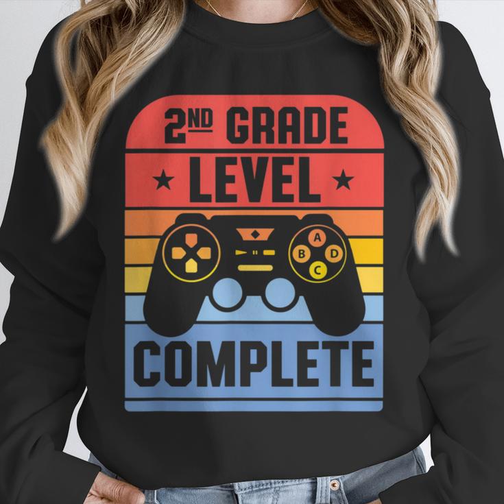 2nd Grade Level Complete Graduation Student Video Gamer Unisex Sweatshirt