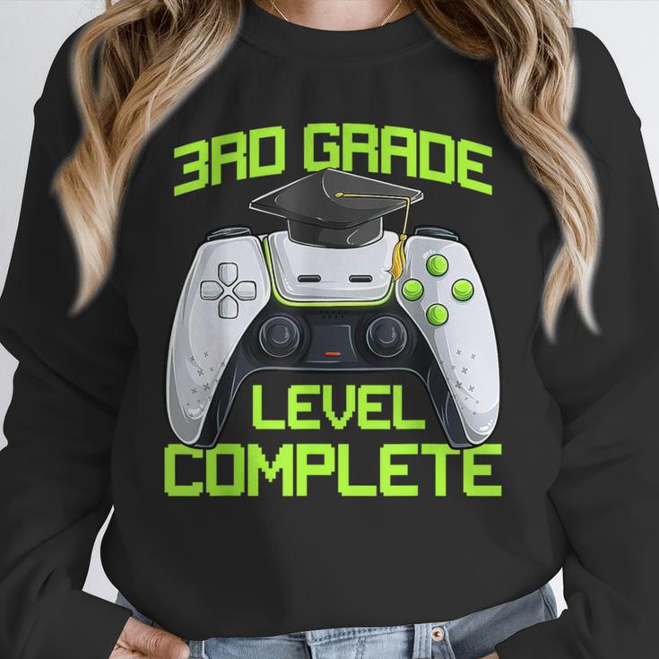 3rd Grade Level Complete Gamer Class Of 2026 Graduation Unisex Sweatshirt
