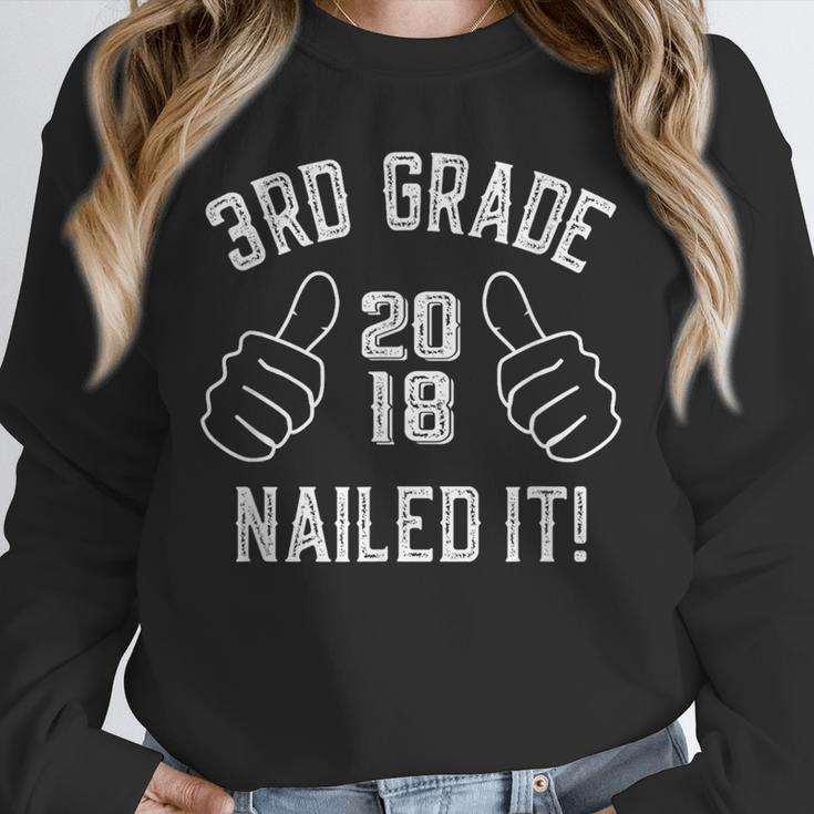 3rd Grade Nailed It 2018 Graduation Unisex Sweatshirt