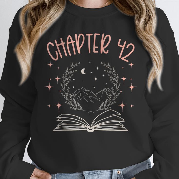 42nd Birthday Women Book Lovers Chapter 42 Its My Birthday Unisex Sweatshirt