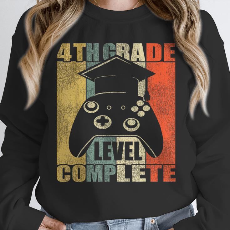 4th Grade Level Complete Gamer Class Of 2023 Graduation Unisex Sweatshirt