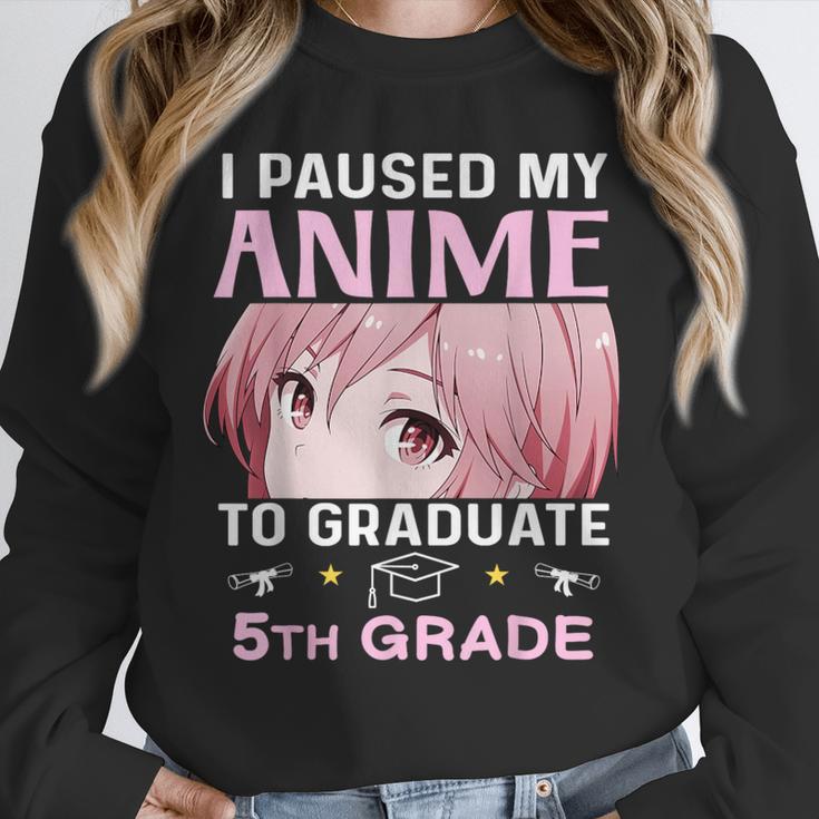 5th Grade Graduation Anime 2025 Graduate Elementary Girls Unisex Sweatshirt