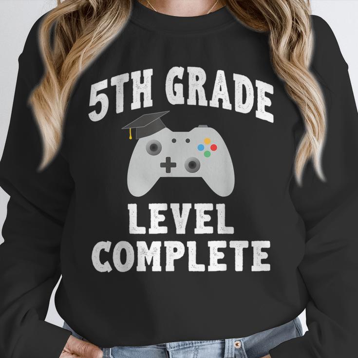 5th Grade Level Complete Gamer Class Of 2025 Graduation Unisex Sweatshirt