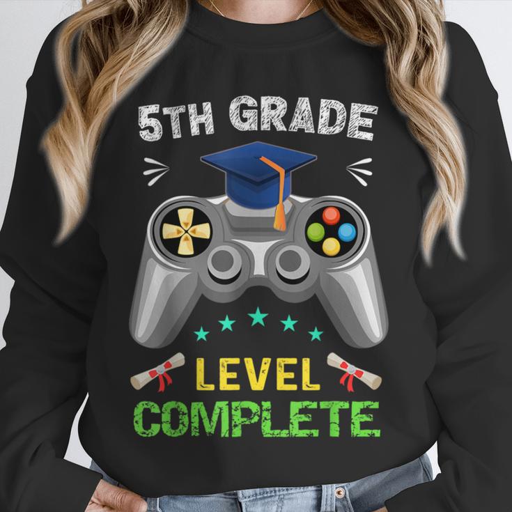 5th Grade Level Complete Gaming Graduation Class 2023 Gamer Unisex Sweatshirt
