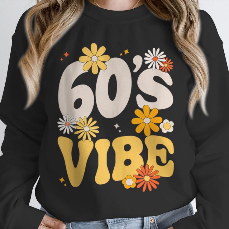 60's Vibe Vintage Nostalgia Mixtape Era 1960s Party Groovy Unisex Sweatshirt